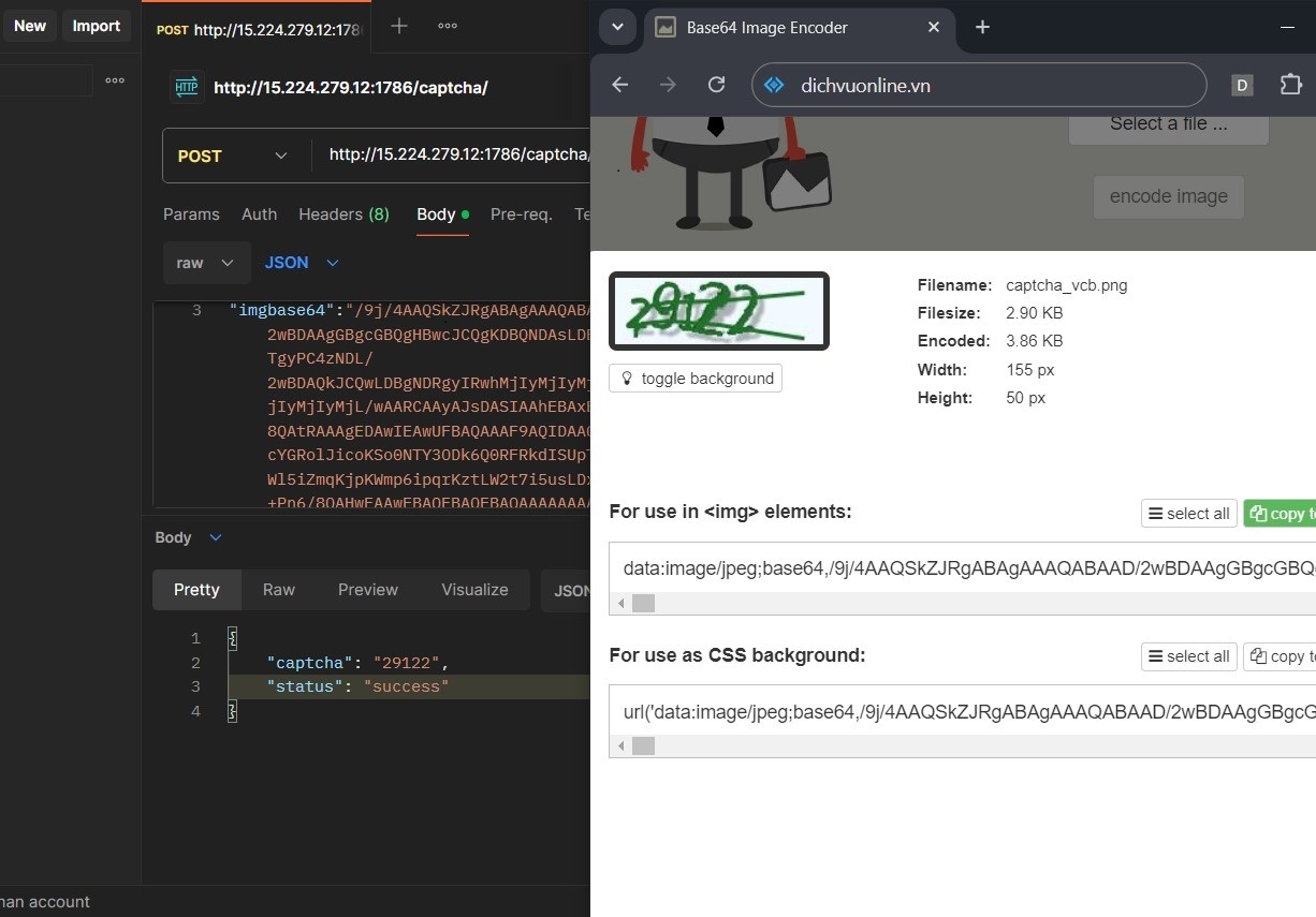 Code Giải Captcha Ngân Hàng VietComBank python